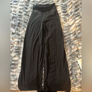 Athleta Black Wide-Leg Women's Pants